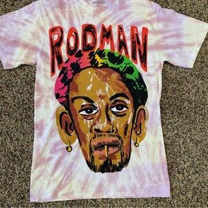 Chinatown Market Smiley x Dennis Rodman T-Shirt Size Men’s Small